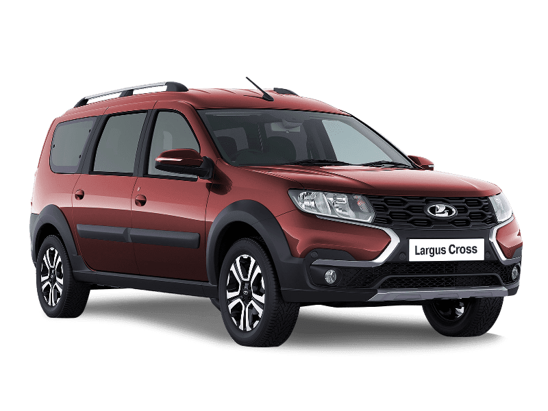 Купить Lada Largus Cross в Новокузнецке - Красный «Красный сплав» (136) - металлик
