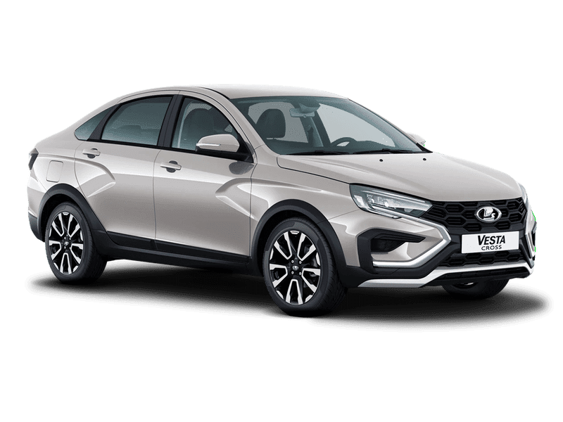 Купить Lada Vesta Cross в Новокузнецке - Серебристый "Платина"