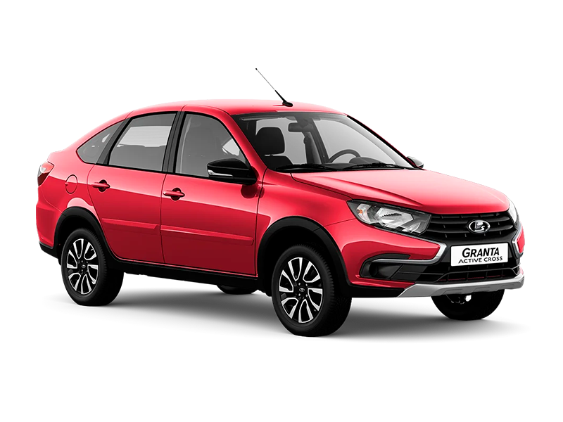 Купить Lada Granta Active Cross в Новокузнецке - Бордовый "Фламенко" (181) - Металлик