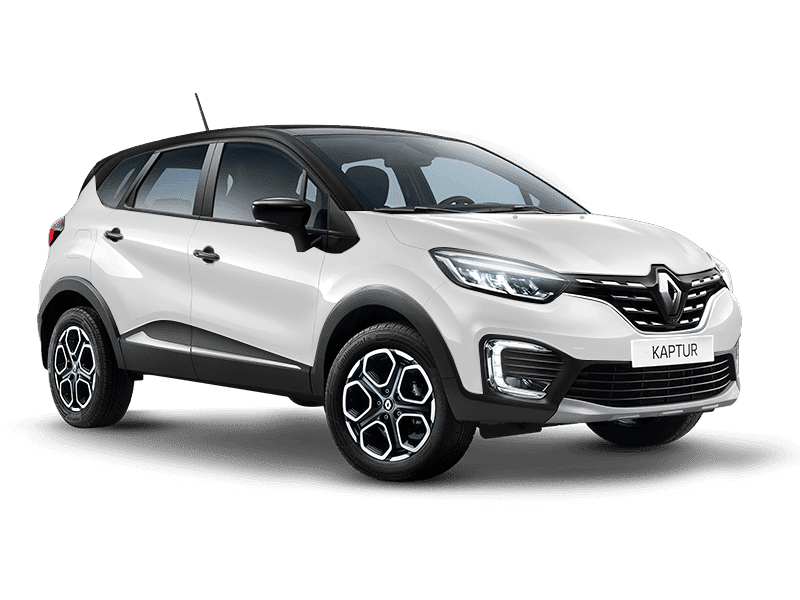 Купить Renault Kaptur в Новокузнецке - Белый с черной крышей