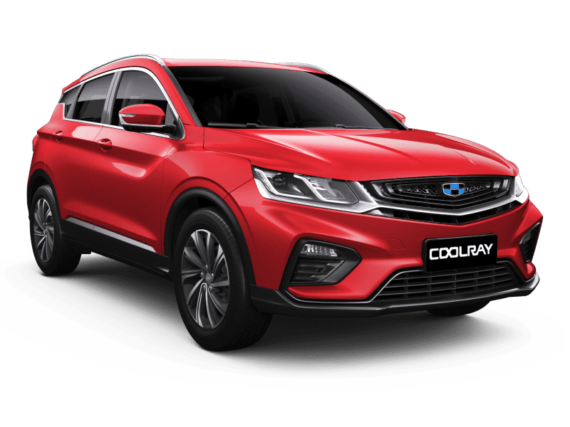 Купить Geely Coolray в Новокузнецке - Красный