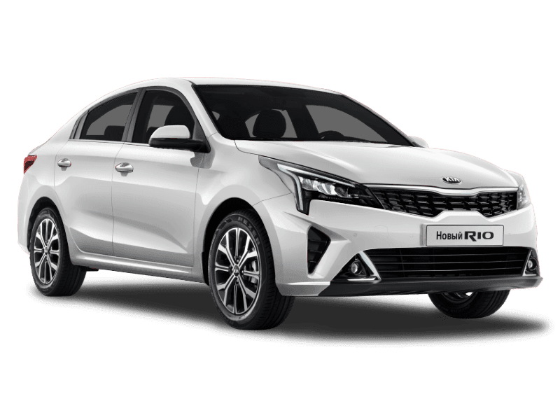 Купить KIA Rio в Новокузнецке - Crystal White