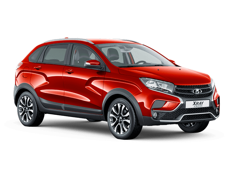 Купить Lada Xray Cross в Новокузнецке - Красный "Красный сплав" (136) - металлик