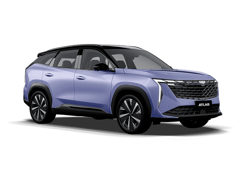 Купить Geely Atlas NEW в Новокузнецке - Starry Blue / Серо-голубой металлик
