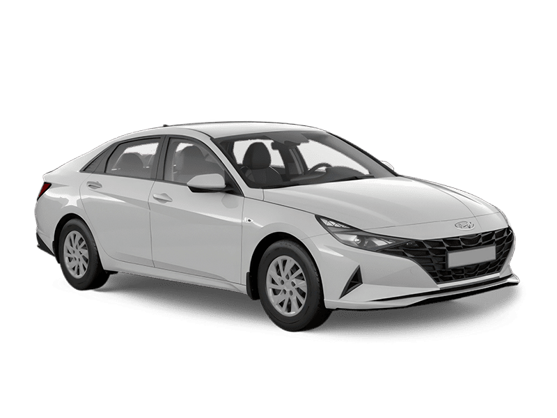 Купить Hyundai Elantra в Новокузнецке - Белый / Polar White (WAW)